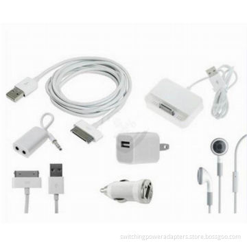 Usb Iphone Charging Kit , 7 In 1 Travel Charger Kit For Iphone , Ipod Touch